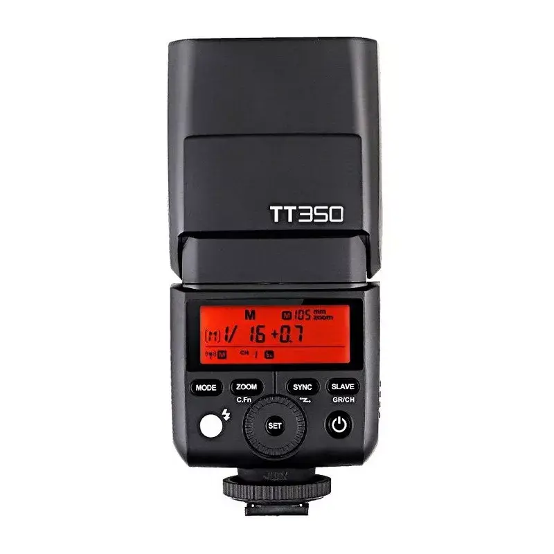 Godox TT350O flitser voor Olympus/Micro Four Thirds, zwart