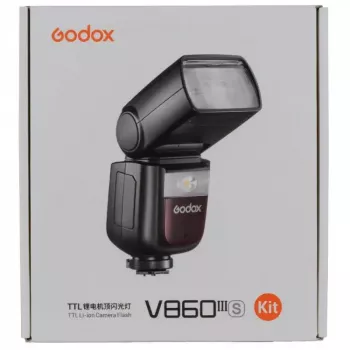 Slaveflitser Godox Ving V860III zwart 1,5 s recyclingtijd 530 g