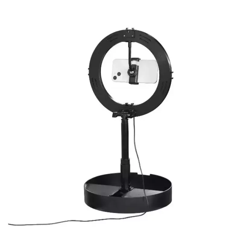 Hama SpotLight FoldUp 102 II LED-ringlamp set voor smartphones, opvouwbaar (00004658)