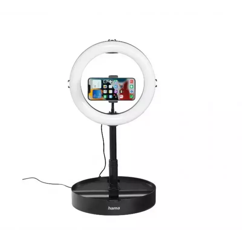 Hama SpotLight FoldUp 102 II LED-ringlamp set voor smartphones, opvouwbaar (00004658)
