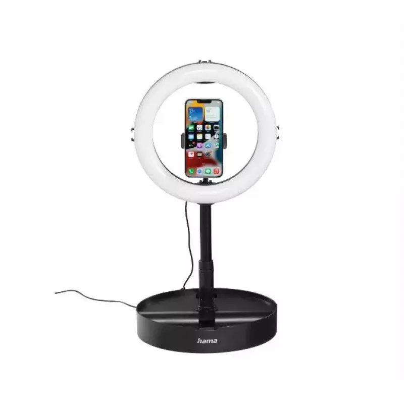 Hama SpotLight FoldUp 102 II LED-ringlamp set voor smartphones, opvouwbaar (00004658)