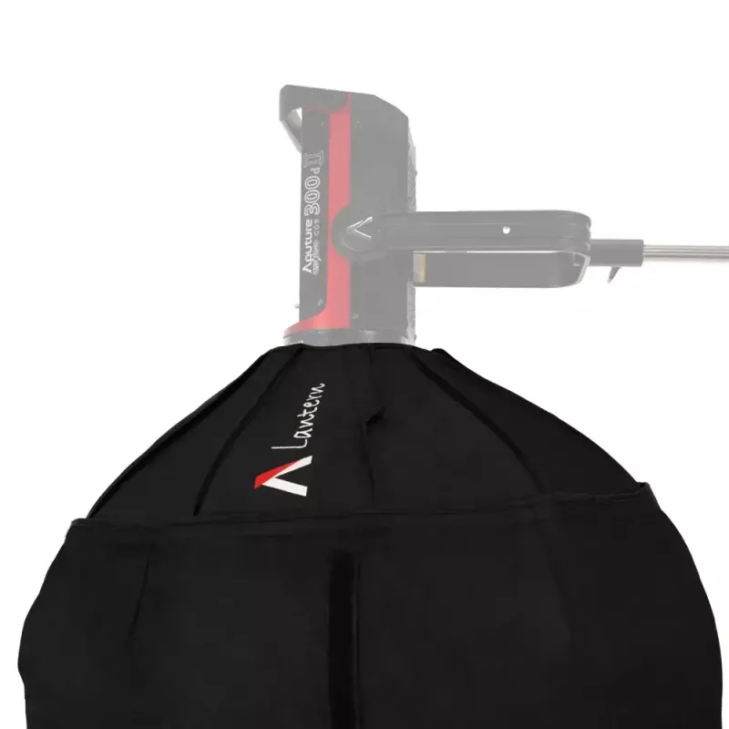 Aputure Lantern 90 zwart wit 90 cm diffusiekap veerkooi