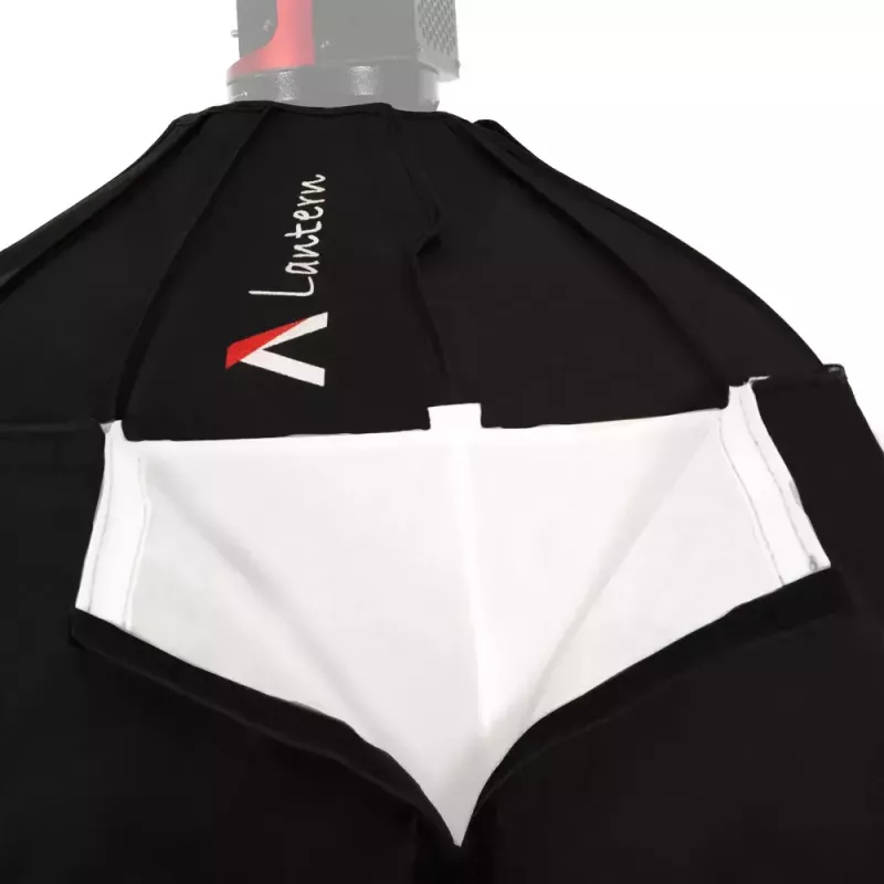 Aputure Lantern 90 zwart wit 90 cm diffusiekap veerkooi
