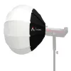 Aputure Lantern 90 zwart wit 90 cm diffusiekap veerkooi