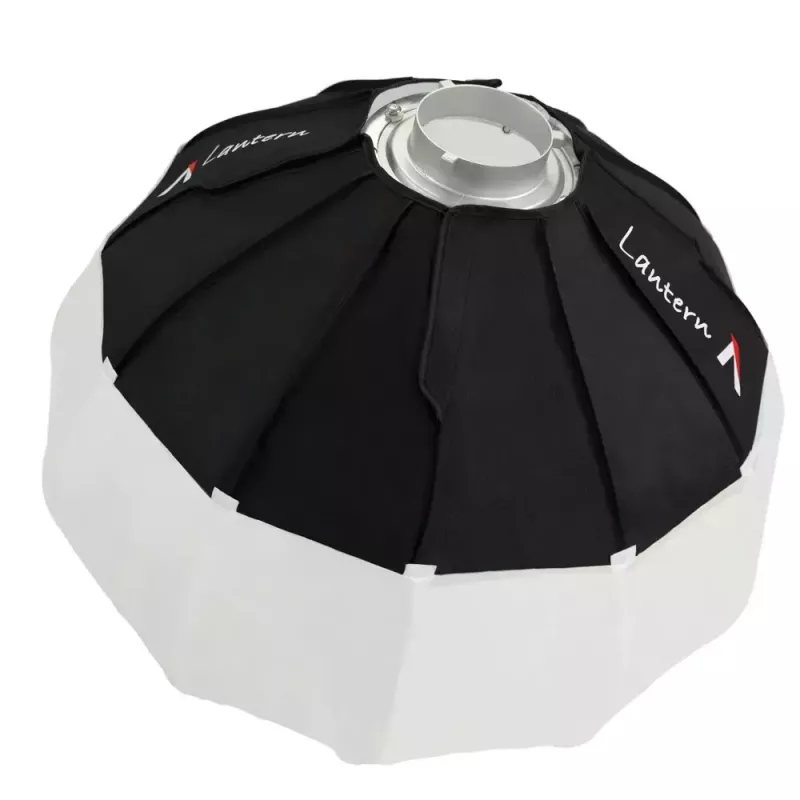 Aputure Lantern 90 zwart wit 90 cm diffusiekap veerkooi