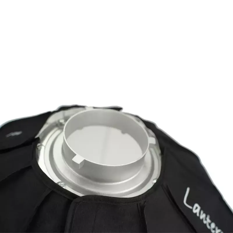 Aputure Lantern 90 zwart wit 90 cm diffusiekap veerkooi