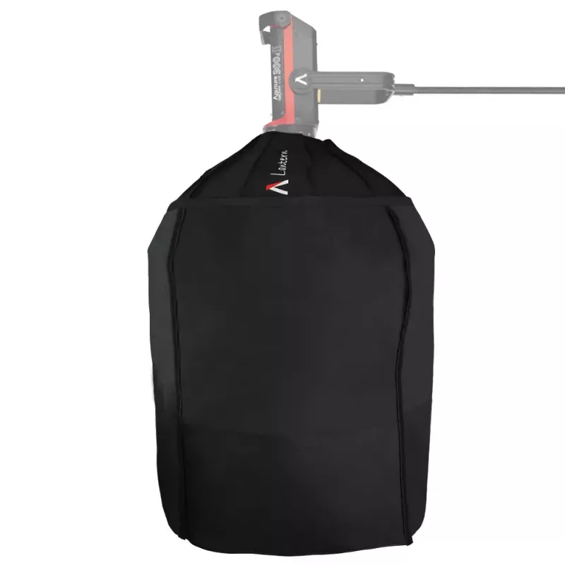 Aputure Lantern 90 zwart wit 90 cm diffusiekap veerkooi