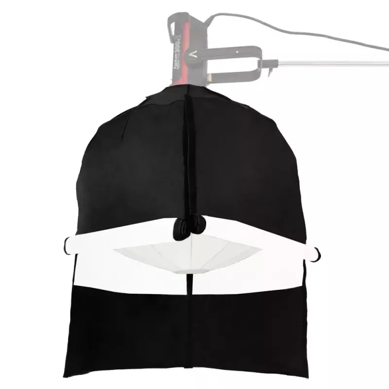 Aputure Lantern 90 zwart wit 90 cm diffusiekap veerkooi