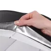 Walimex 1017655 2-in-1 reflecterende en doorschijnende paraplu, wit, 109 cm