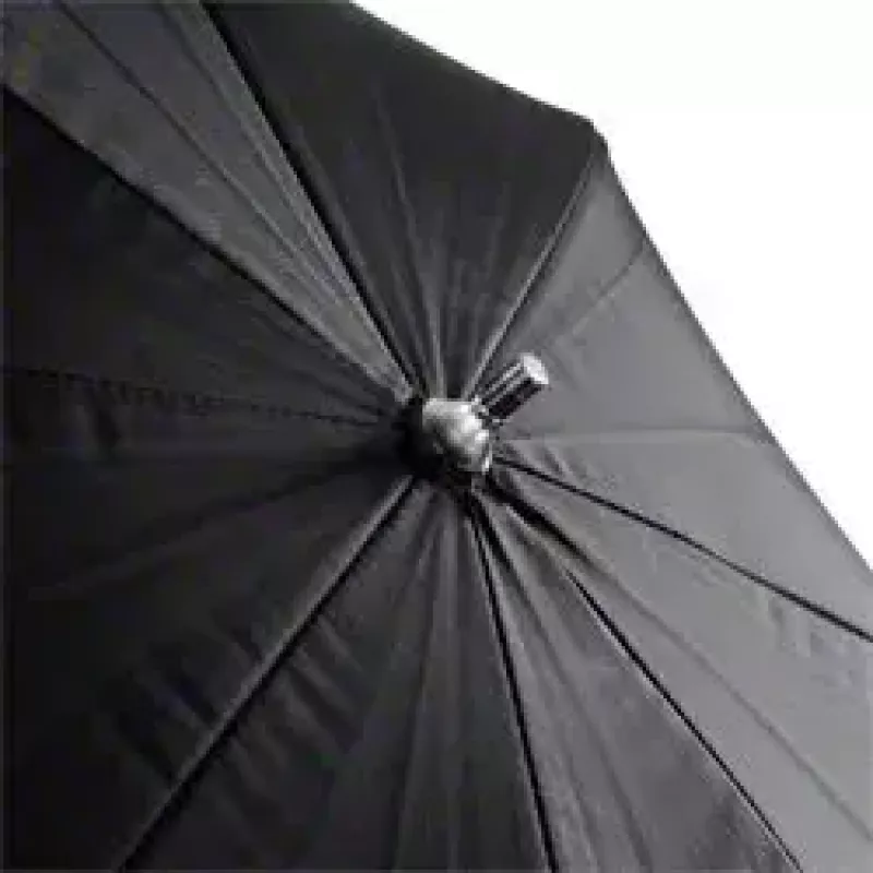Walimex 1017655 2-in-1 reflecterende en doorschijnende paraplu, wit, 109 cm