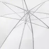 Walimex 1017655 2-in-1 reflecterende en doorschijnende paraplu, wit, 109 cm