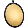 Reflector Walimex 17689 rond goud zilver 56 cm