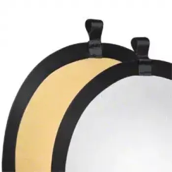 Reflector Walimex 17689 rond goud zilver 56 cm