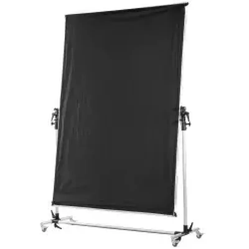 Reflector Walimex 17833 rechthoekig aluminium zwart