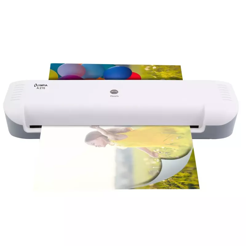 Heetlaminator Olympia A 210 300 mm/min grijs wit