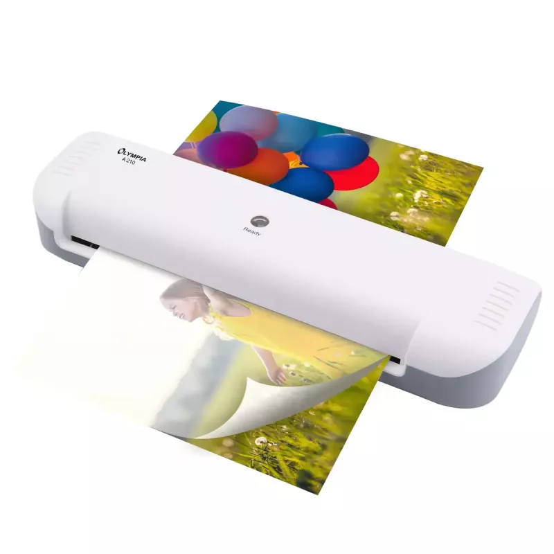 Heetlaminator Olympia A 210 300 mm/min grijs wit