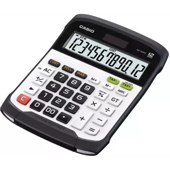 Financiële rekenmachine Casio WD-320MT desktop 12-cijferig zwart wit