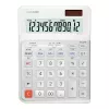 Tafelrekenmachine Casio DE-12E-WE basic 12-cijferig wit
