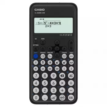 Wetenschappelijke rekenmachine Casio FX-82DE CW 12-cijferig batterijgevoed zwart