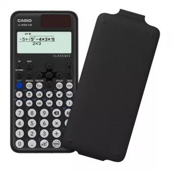 Wetenschappelijke rekenmachine Casio FX-85DE CW pocket 12 digits zwart