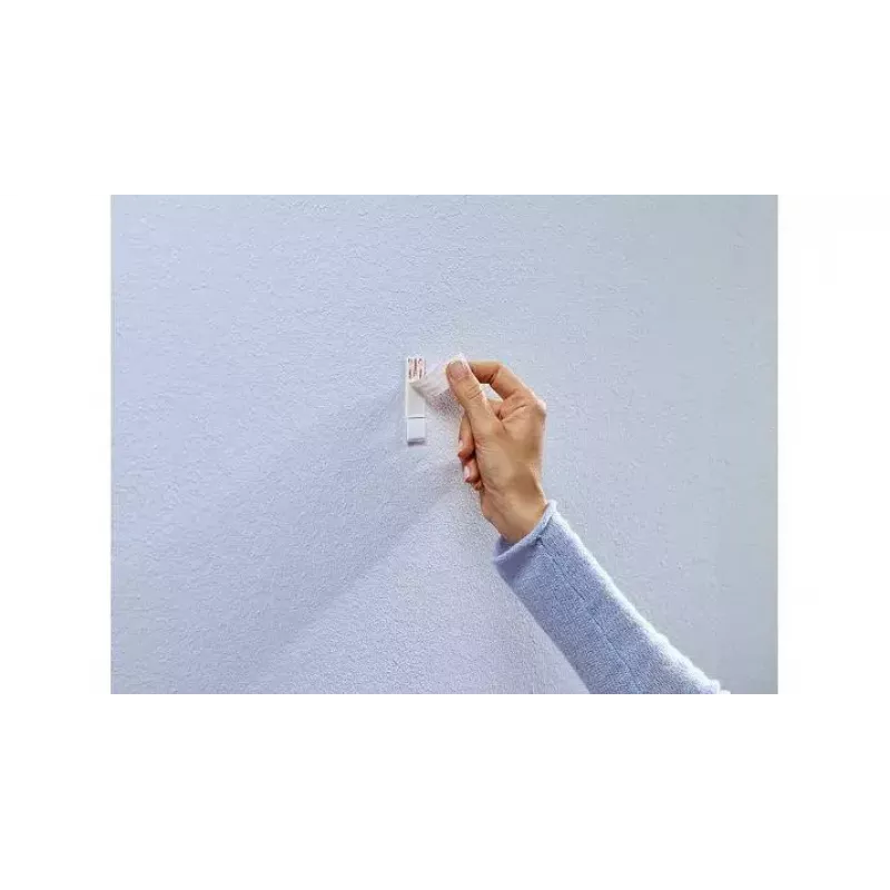 Universele haak TESA 77772 indoor wit 2 stuks
