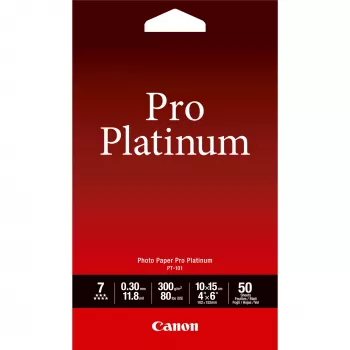 Canon PT-101 Pro Platinum fotopapier 4x6 inch – 50 vel