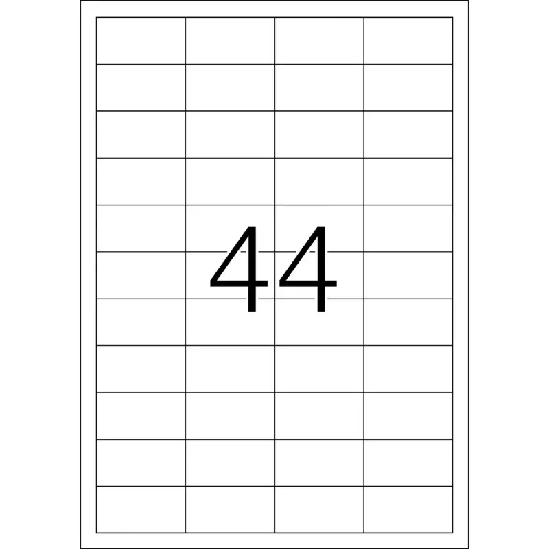 HERMA Premium etiketten A4 48,3x25,4 mm 1100 stuks