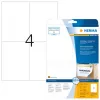 Herbruikbare etiketten HERMA 5082 A4 105x148 mm wit