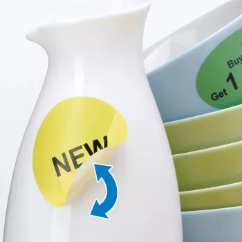 Zelfklevend printeretiket HERMA herbruikbare etiketten A4 Ø 60 mm