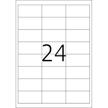 Zelfklevende printeretiketten HERMA diepvries 66x33,8 mm