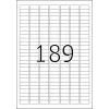 Zelfklevend printeretiket HERMA Labels Premium A4 25,4x10 mm 4725 stuks