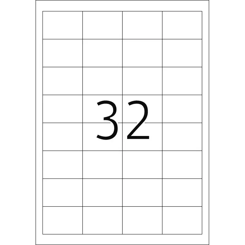 Zelfklevende printeretiketten HERMA Labels Premium A4 48,3 x 33,8 mm