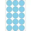 Meerdoelige etiketten HERMA 480 stuks rond blauw 32 mm