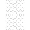 HERMA 2257 zegel etiketten rond transparant extra sterke hechting