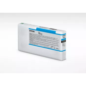 Epson T9132 cyaan inktpatroon (200 ml), standaardopbrengst, cyaan, 200 ml, 1 stuk