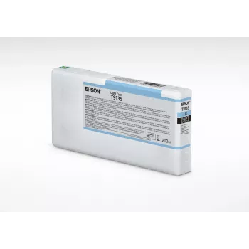 Epson T9135 lichtcyaan inktpatroon (200 ml), standaardopbrengst, lichtcyaan, pigmentinkt, 200 ml, 1 stuk