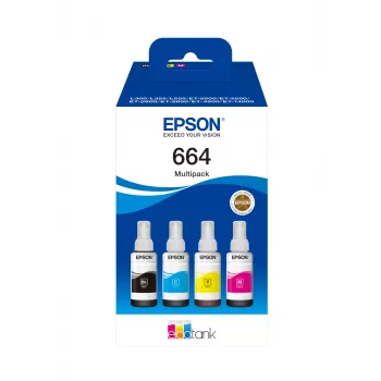 Cartridge Epson Ink C13T664640 BK,C,M,Y
