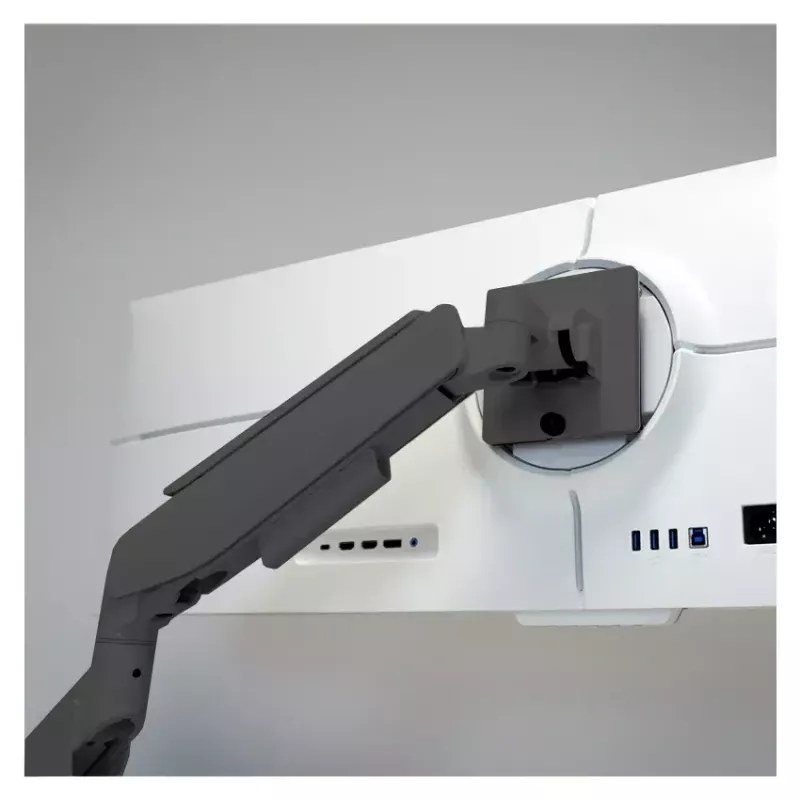 Monitorhouder LC-Power LC-EQ-A49B 124,5 cm zwart klem 20 kg