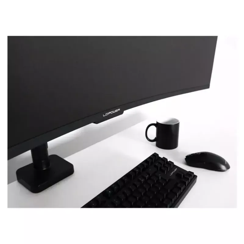 Monitorhouder LC-Power LC-EQ-A49B 124,5 cm zwart klem 20 kg