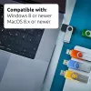 INTENSO Office Line USB-stick-multipack 5×64 GB, USB-A, USB 3.2 Gen 1, Swivel, meerkleurig