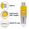 INTENSO Office Line USB-stick-multipack 5×64 GB, USB-A, USB 3.2 Gen 1, Swivel, meerkleurig