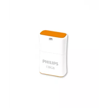 Philips Pico USB-stick 128 GB USB Type-A 2.0 oranje, wit