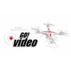 Revell 23858 cameradrone quadrocopter GO! VIDEO 2.4 GHz RTF rood/wit