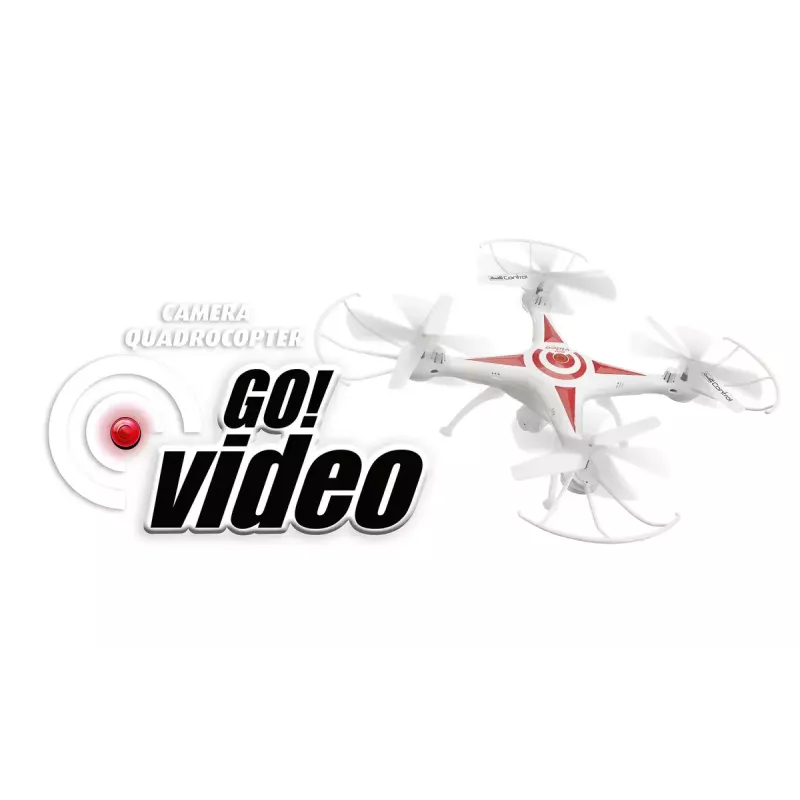 Revell 23858 cameradrone quadrocopter GO! VIDEO 2.4 GHz RTF rood/wit