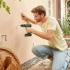 Bosch EasyImpact 18V-40 accu-klopboormachine, 18 V, 32 Nm, 13 mm boorhouder, 2 snelheden, 2 accu's, lader, koffer