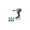 Bosch UniversalImpactDrive 18V-350 (losse tool + hex-adapter + 3 doppen 17, 19, 21 mm)