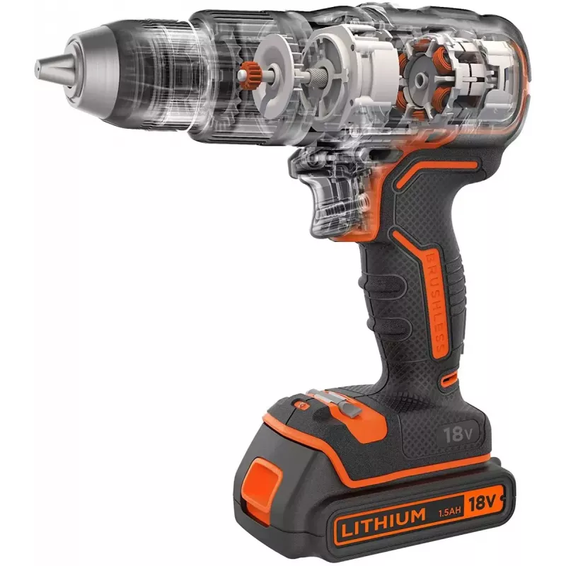 Accuschroevendraaier Black & Decker BL188KB-QW 18V lithium, oranje