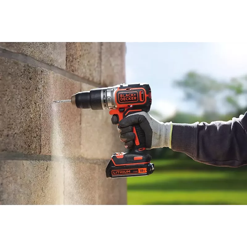 Accuschroevendraaier Black & Decker BL188KB-QW 18V lithium, oranje