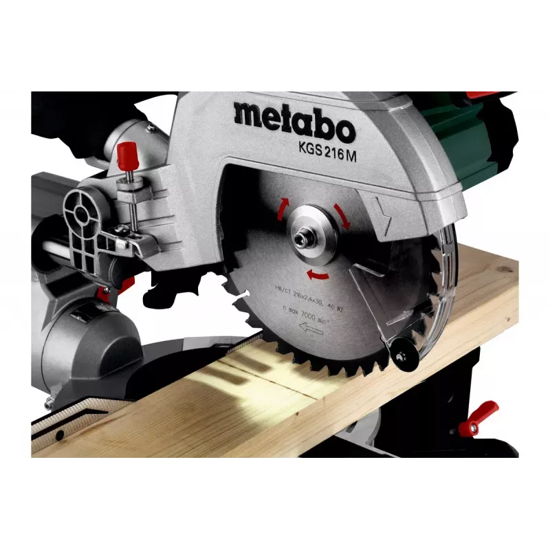 Zaag Metabo KGS 216 M SET