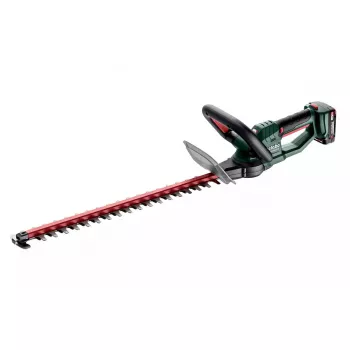 Metabo HS 18 LTX 55 Accu-heggenschaar met dubbelzijdig mes, 18 V, 55 cm snijlengte, losse machine